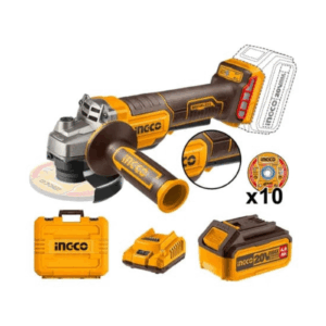 Kit Amoladora ING-CO 20v con Bateria